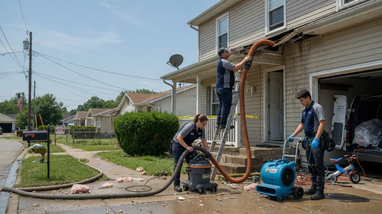 Water Damage Restoration in Blossburg, PA near me